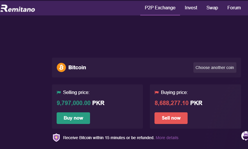 buy bitcoin in Pakistan online